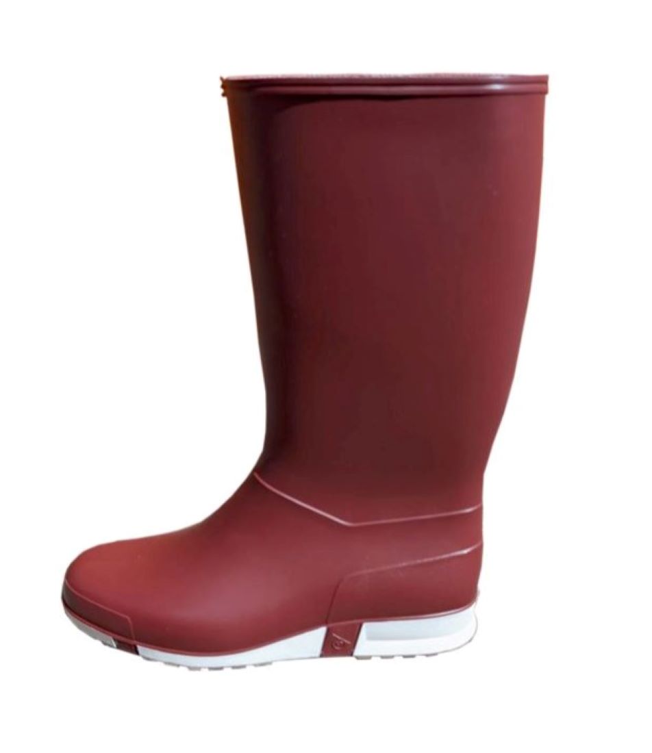 Dunlop Sport Ladies Wellington Burgundy Non Safety Keans Claremorris