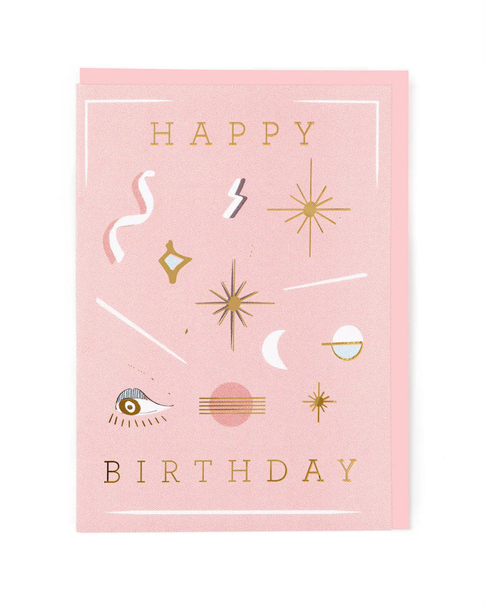 CT (Type & Story) Birthday Night Sky Pink - Image 1