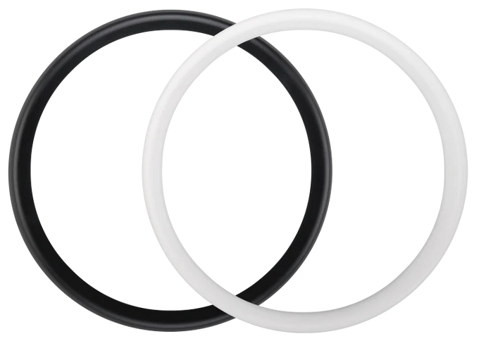 Eco Mini Round Bulkhead IP54 5.5W 4000K 450lm B/W Trim - Image 3