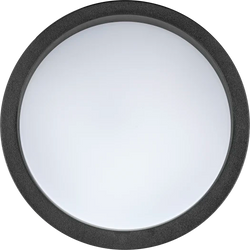Ext Decor Bulkhead IP65 Ø220mm 15W CCT 1350lm Black
