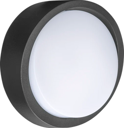 Ext Decor Bulkhead IP65 Ø220mm 15W CCT 1350lm Black