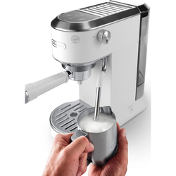 De'Longhi Dedica Arte Manual Espresso Maker – White| EC890.WI
