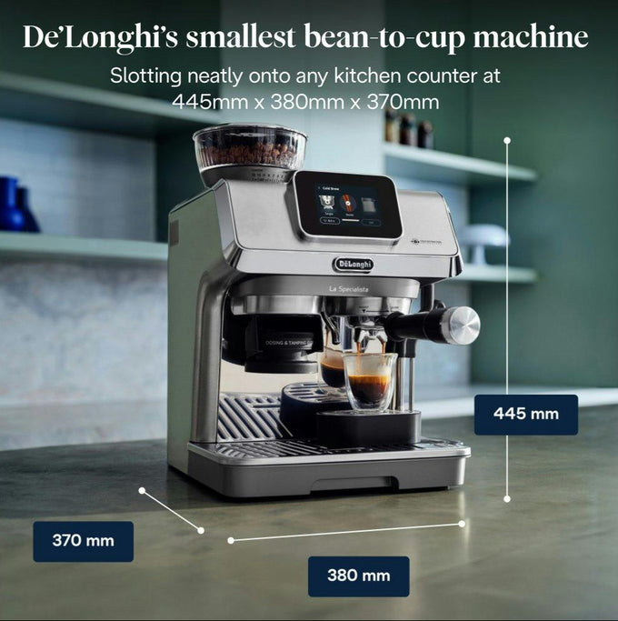 De'Longhi La Specialista Touch Bean-to-Cup Coffee Machine | EC9455.M | Stainless Steel | EC9455.M - Image 7