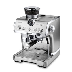 Delonghi La Specialista Opera stainless steel coffee machine with grinder, smart tamping, steam wand, HomeCafe kit - Keans