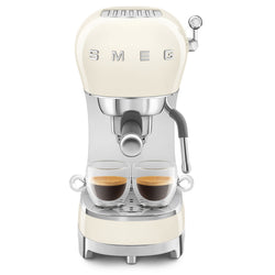 Smeg Espresso Coffee Machine with Pump 50's Style | Cream