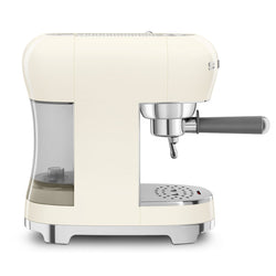 Smeg Espresso Coffee Machine with Pump 50's Style | Cream