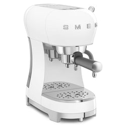 Smeg Smeg 50’s Style Espresso Coffee Maker – White| ECF02WHUK