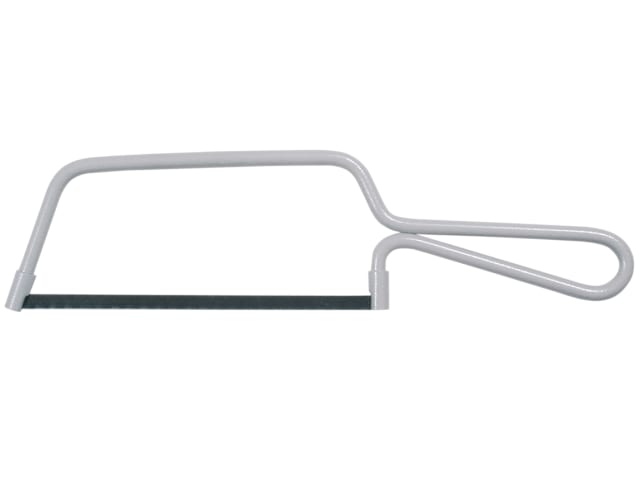 Eclipse Junior Hacksaw 70-14JR with compact steel frame and black blade, shown on white background.