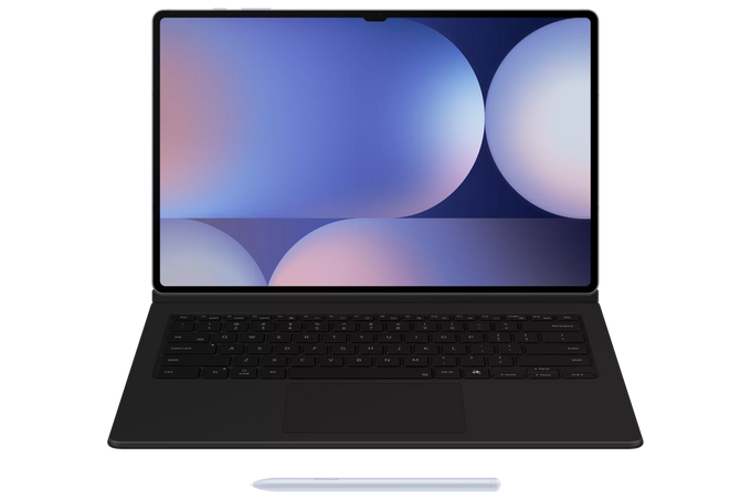 Samsung Tab S10 Ultra/S9 Ultra Book Cover Keyboard | Black - Image 1