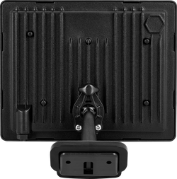 Luceco Essence 50W PIR Floodlight D2D Override 1m Cable Black