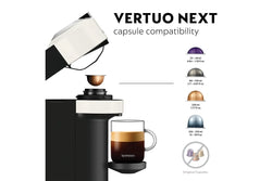 DeLonghi Nespresso VertuoNext Coffee Machine White ENV120.W
