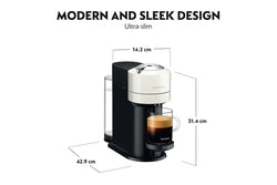 DeLonghi Nespresso VertuoNext Coffee Machine White ENV120.W