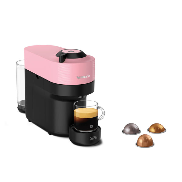 Delonghi Nespresso Vertuo Pop Capsule Coffee Machine - Pink