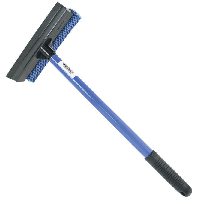 Ettore Auto Squeegee with sponge head, streak-free rubber blade, 40cm handle, lightweight design – Keans Claremorris