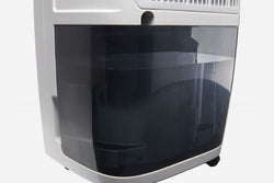 Dimplex 20L Dehumidifier EVERDRI20EL White Light Grey, efficient moisture removal, available at Keans Claremorris