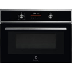 Electrolux 43L Compact Combi Oven with fast heat-up, even cooking, grill, stainless steel – available at Kean’s Claremorris