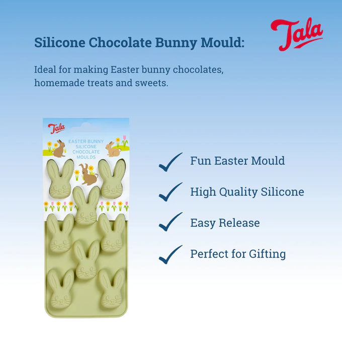 Tala Easter Bunny Chocolate Mould (8 Bunnies) - Image 2