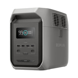EcoFlow DELTA 3 Portable Power Station 1536Wh, 1800W output, 500W solar input, fast recharge, available at Keans Claremorris