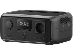 EcoFlow RIVER 3 UPS Portable Power Station 245Wh, 300W, fast charging, solar compatible, black – Keans Claremorris