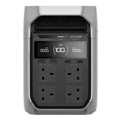EcoFlow Delta 3 Plus 1024Wh portable power station, 1800W output, quiet, expandable, multi-device charging – available at