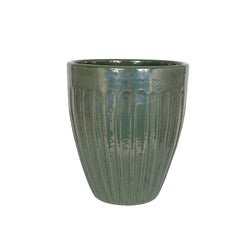 Eden Glazed Tall Egg Oppulent Green Keans Claremorris