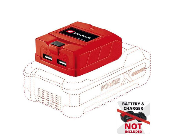 Einhell Power X-Change 18V Cordless USB Bank Charger - Bare Unit Keans Claremorris