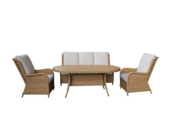 Elano Dining Set - Natural Colour Tones Keans Claremorris