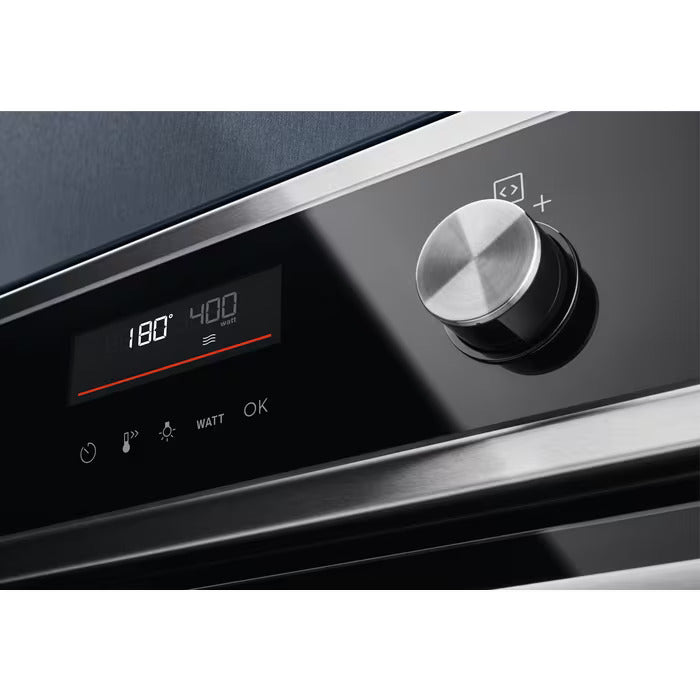 Electrolux 14 cm warming drawer, sleek design for kitchen convenience, available at Keans Claremorris.