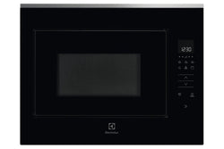 Electrolux 26L 900W built-in microwave with grill, touch control, child lock, stainless steel, black/stainless – Keans