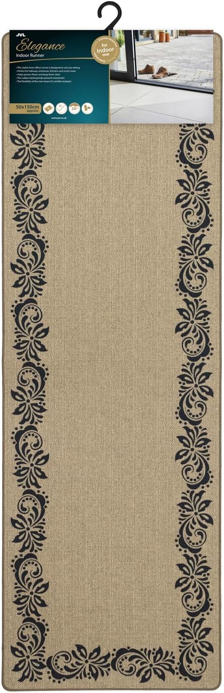 Elegance Runner - Scroll Border 50x150cm Keans Claremorris