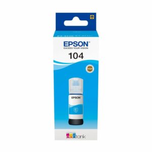 Epson 104 EcoTank Printer Ink, Cyan | C13T00P240 | Keans Claremorris