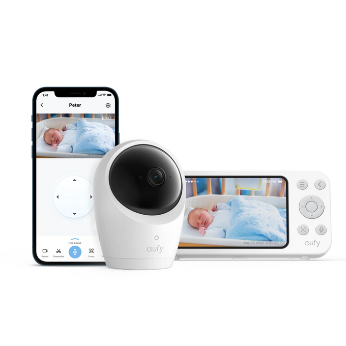 Eufy Baby Monitor E20 White| E8352221 Keans Claremorris