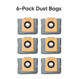 Eufy T29F70A1 6-pack anti-bacterial dust bags for X8 Pro & X10 Pro Omni, secure seal, sold by Kean’s Claremorris. – online