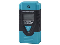 Damp & Moisture Meter with backlit LCD for wood, building materials, and temperature – available at Kean’s Claremorris. –