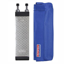 Double Sided Diamond Stone 200x70mm 1000g with Docking Station for Sharpening - Keans Claremorris