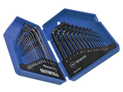 Hex Key Set 30 Pieces Metric & AF Mixed Sizes Durable Steel Tools Keans Claremorris