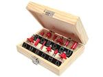 Load image into Gallery viewer, Faithful 12 Piece Tungsten Carbide Router Bit Set
