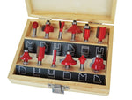 Load image into Gallery viewer, FAIRBS12 1/4in TCT Router Bit Set, 12 Piece

