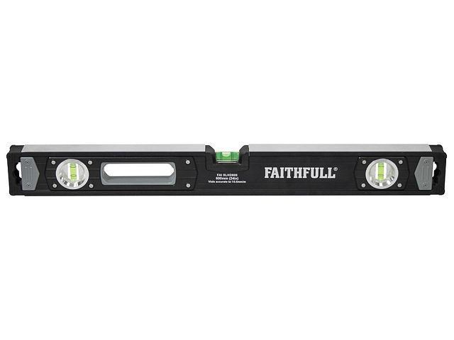 Presige Professional 600mm Spirit Level with durable frame, precision vial – available at Keans Claremorris.