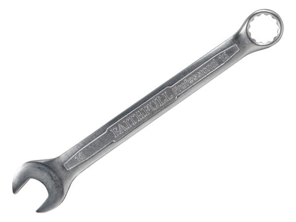 Faithfull Comb Spanner CV Satin Finish - 16mm | FAISPAC16