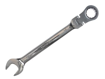Ratchet Combination Spanner 21mm with 180° flex head, 72-tooth ratchet, chrome vanadium – Keans Claremorris