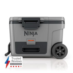 Ninja FrostVault 45QT/42L Wheeled Cooler with Dry Zone | Slate Grey