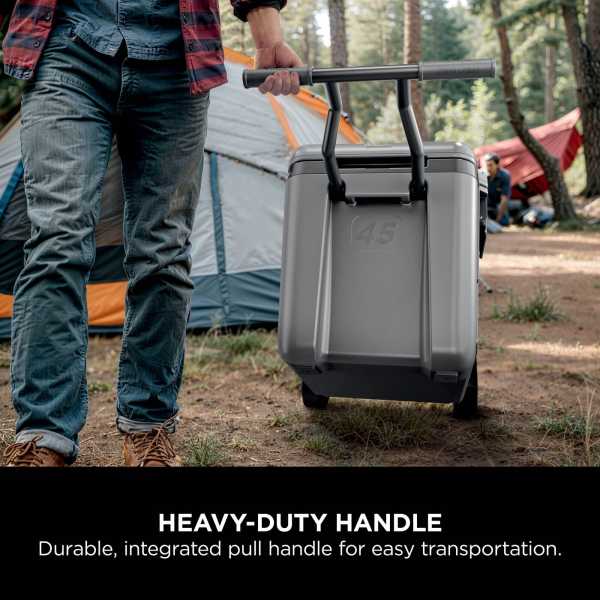 Ninja FrostVault 45QT/42L Wheeled Cooler with Dry Zone | Slate Grey - Image 6