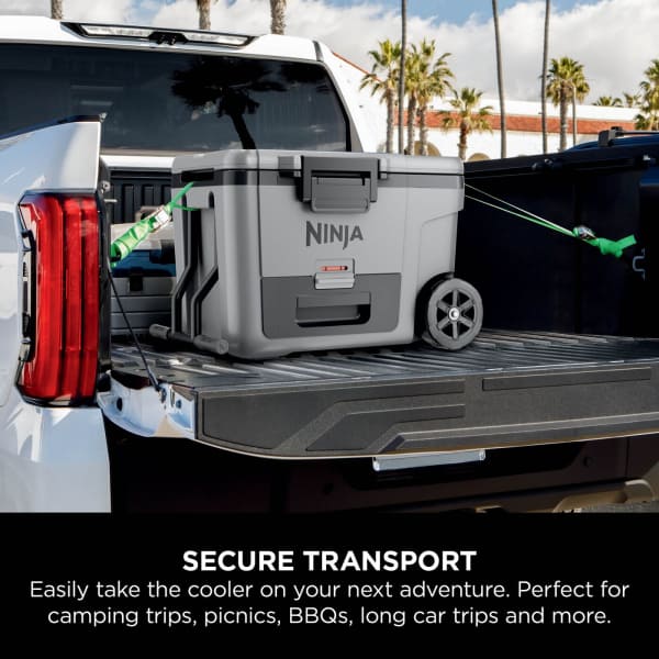 Ninja FrostVault 45QT/42L Wheeled Cooler with Dry Zone | Slate Grey - Image 7