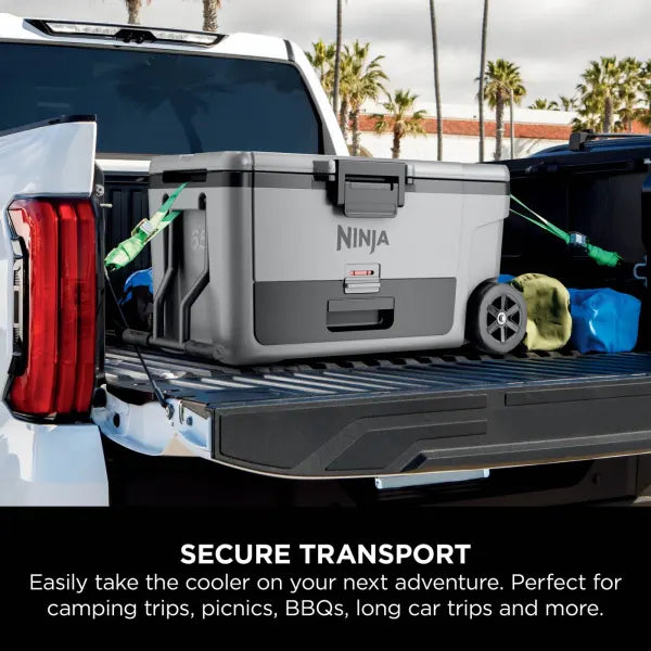 Ninja FrostVault 65QT 61L Wheeled Cooler Grey | FB265EUUKGY - Image 7
