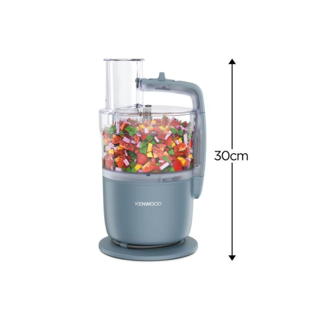 Kenwood MultiPro Go Food Processor FDP22.130GY in grey, compact design, powerful chopping – available at Keans Claremorris