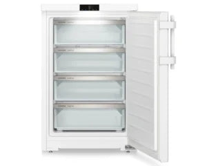 Liebherr Pure Undercounter Freezer FE1404 in white, compact design, energy-efficient – available at Keans Claremorris