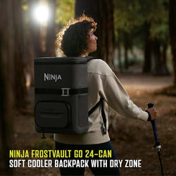 Ninja FrostVault Go 17L Backpack Cooler – Charcoal Grey| FF124EUUKCG