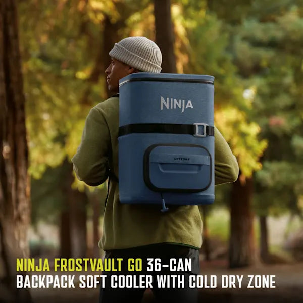 Ninja FrostVault Go 23L Backpack Cooler – Navy| FF136EUUKNV - Image 4