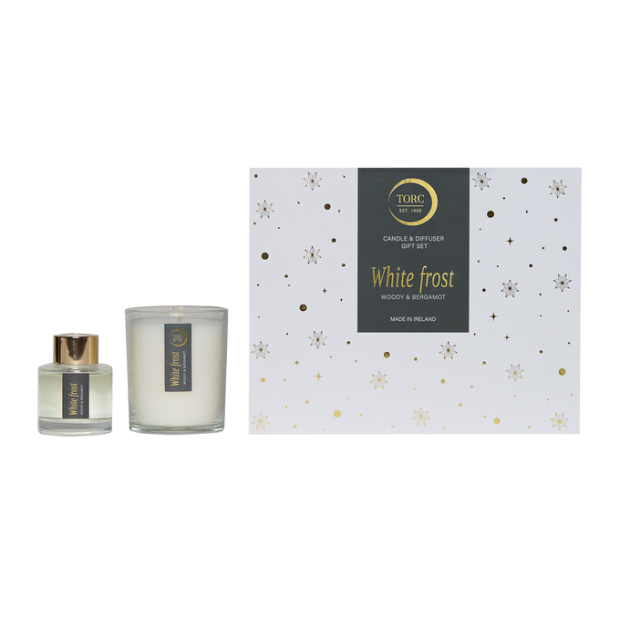 Torc - Christmas Collection Candle - White Frost - Image 1